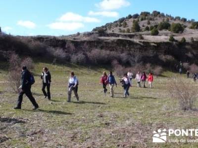 Senderismo Segovia - Riberas de los ríos Pirón y Viejo; nacimiento rio manzanares; 